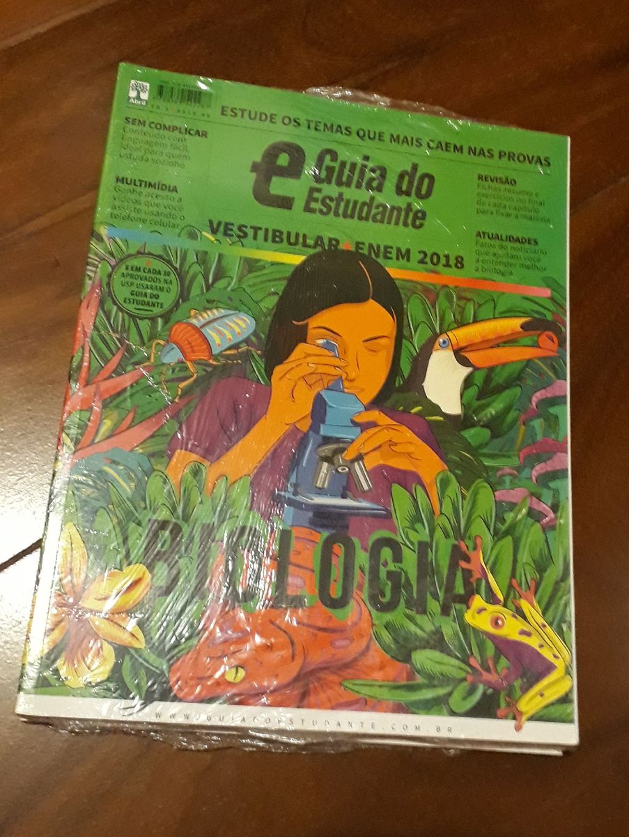 Revista Guia Do Estudante Biologia Livro Nunca Usado 32847252 Enjoei