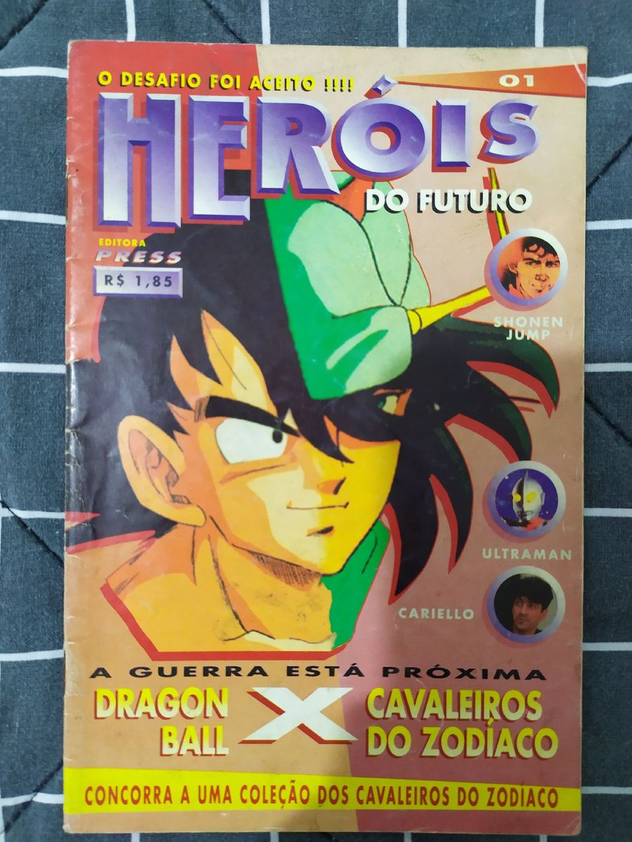 Revista Heróis do Futuro 01 Livro Editora Press Usado 53652300 enjoei