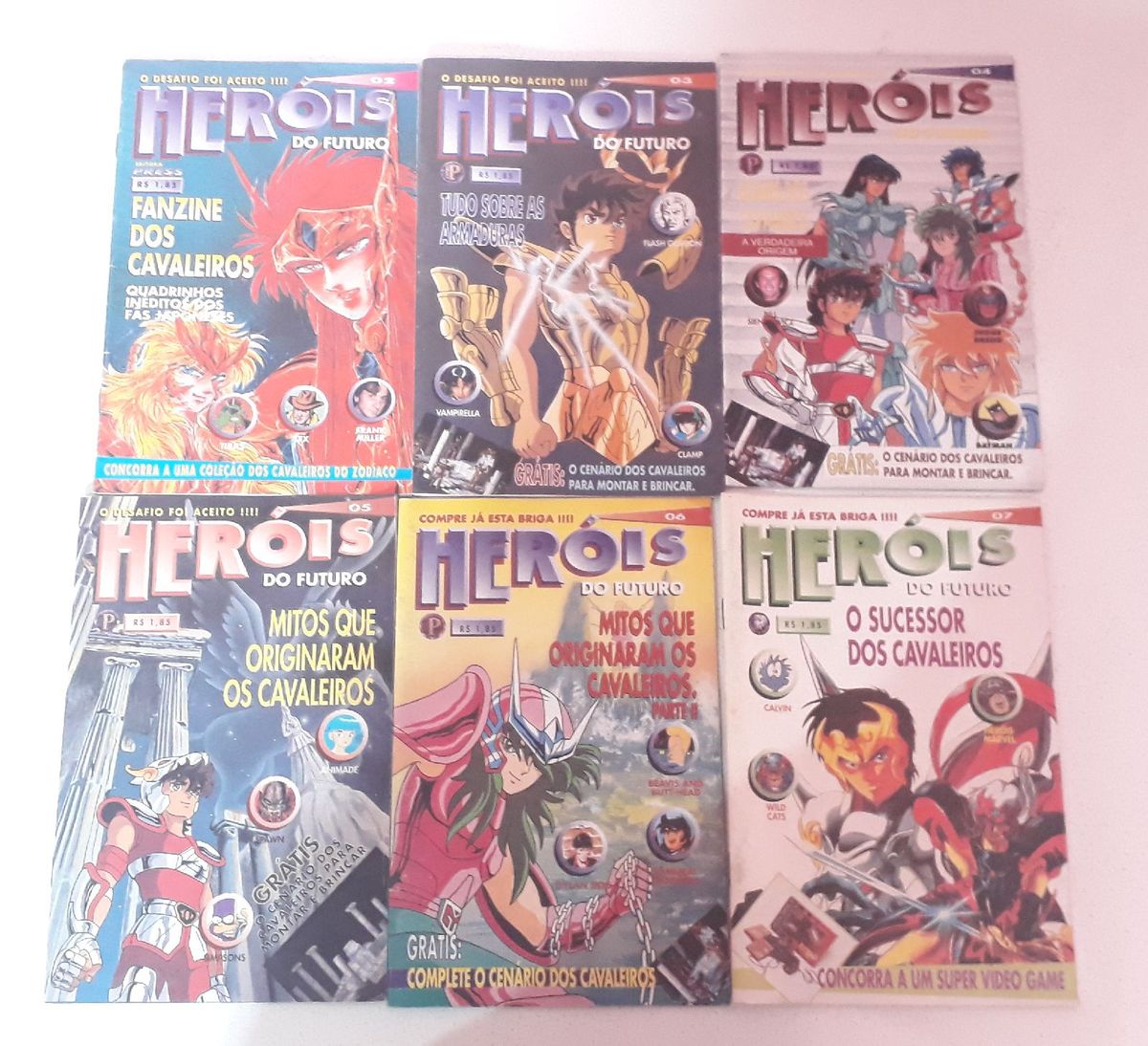 Revista Heróis do Futuro Edição 02 a 13 Livro Editora Press Usado