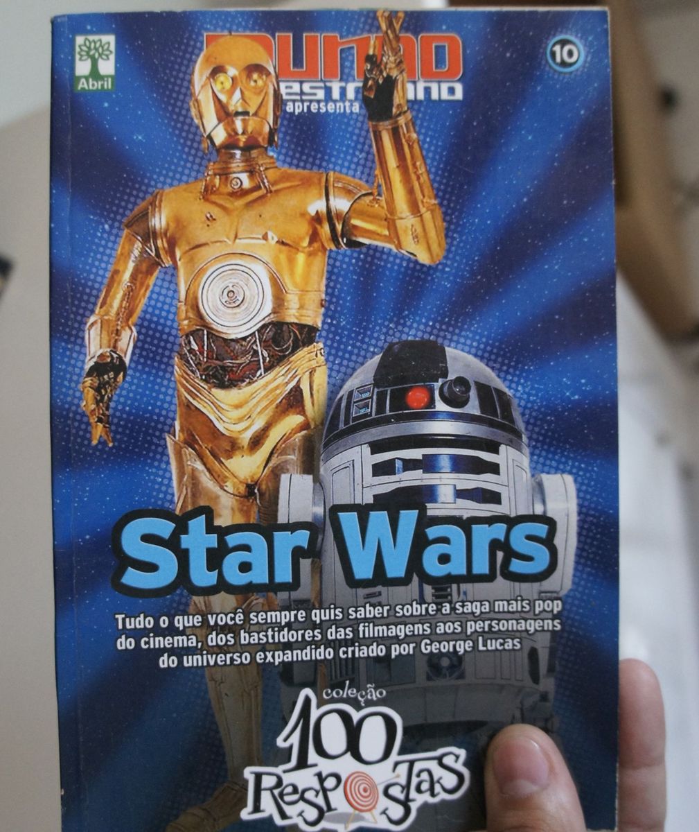 Revista Mundo Estranho Cole O Respostas Star Wars Livro