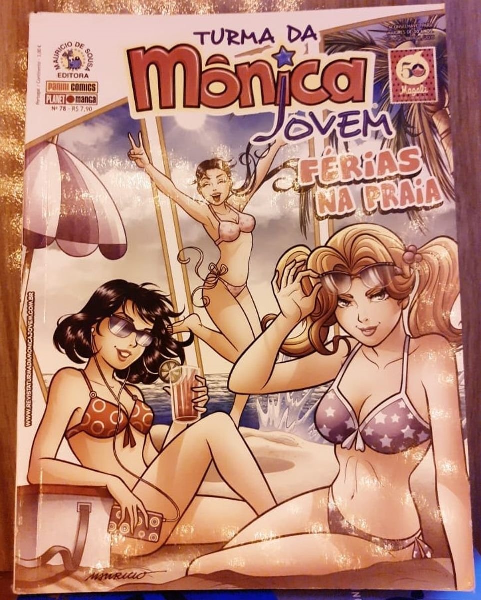 Revistinha Turma da Mônica Jovem N 78 Livro Panini Comics Usado