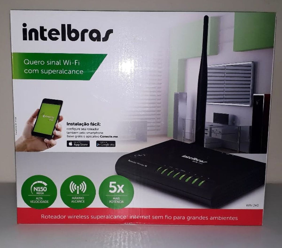 Roteador Intelbrás Super Alcance Item Info Eletro Intelbrás Nunca