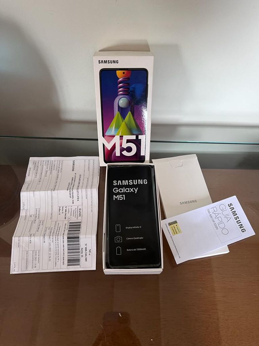 Samsung Galaxy M51 Dual Sim 128gb 6 Gb Ram Preto Usado Samsung