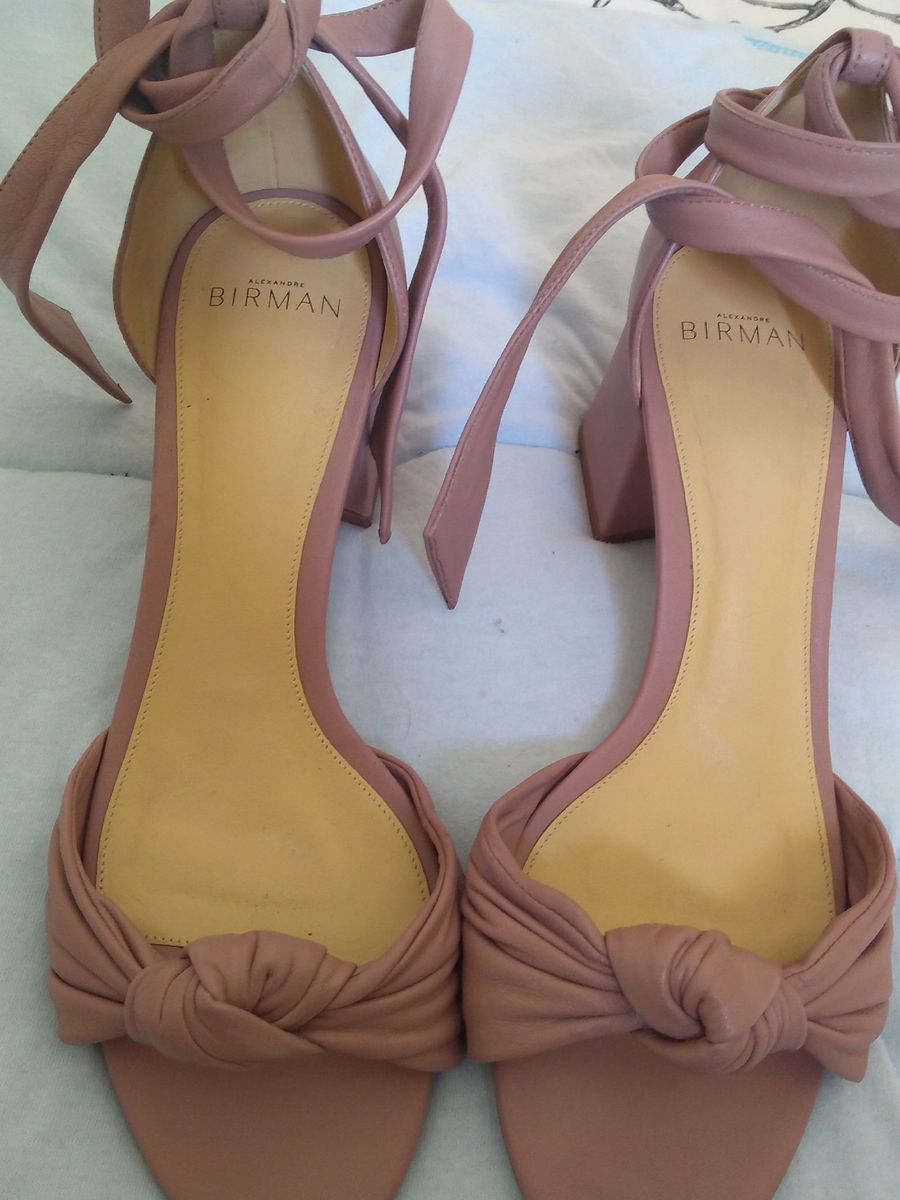 Sand Lia Nude Sand Lia Feminina Alexandre Birman Usado Enjoei