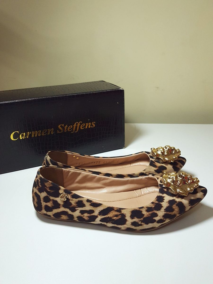 Sapatilha de Onça Carmen Steffens Sapatilha Feminina Carmen Steffens