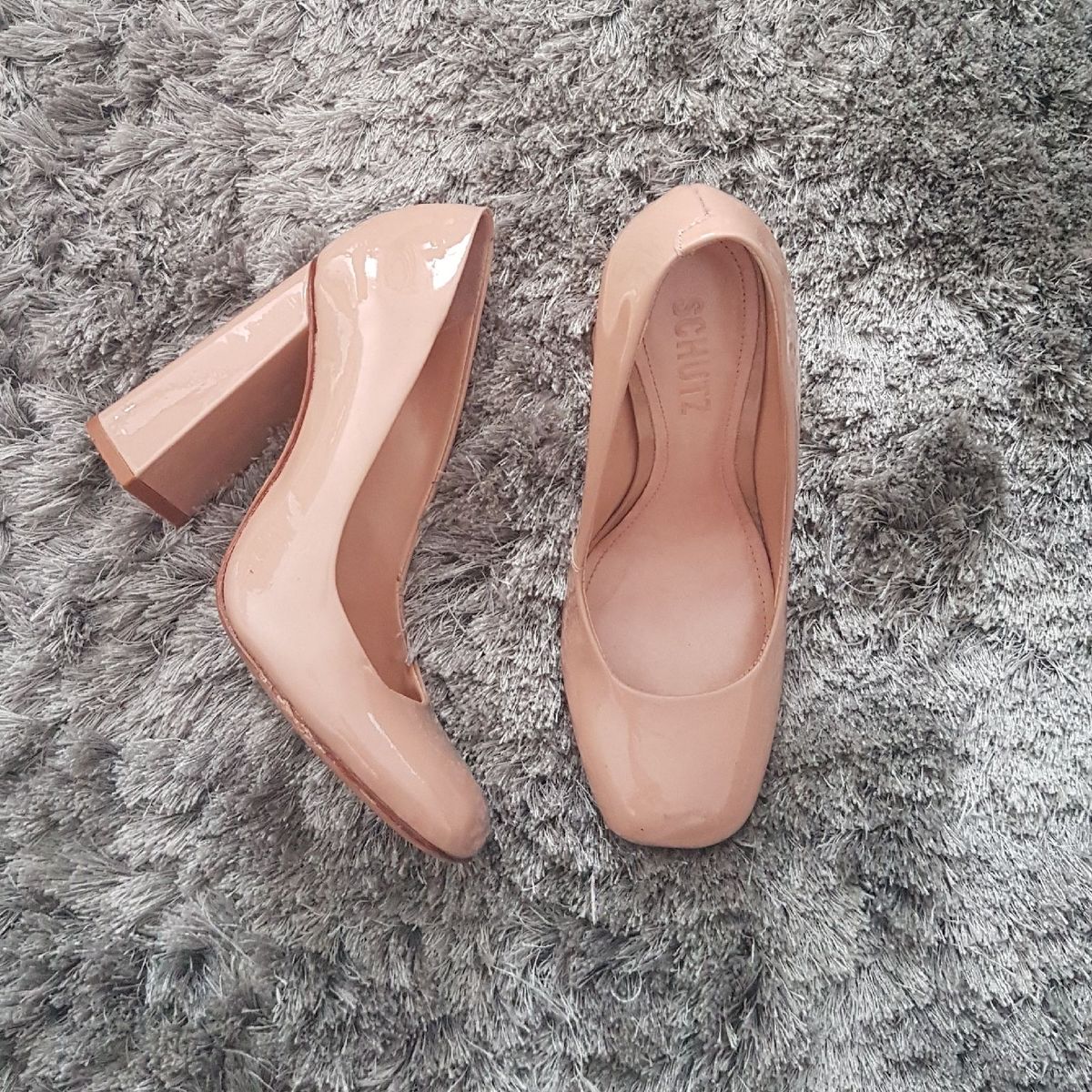 Sapato Nude Schutz Sapato Feminino Schutz Usado Enjoei