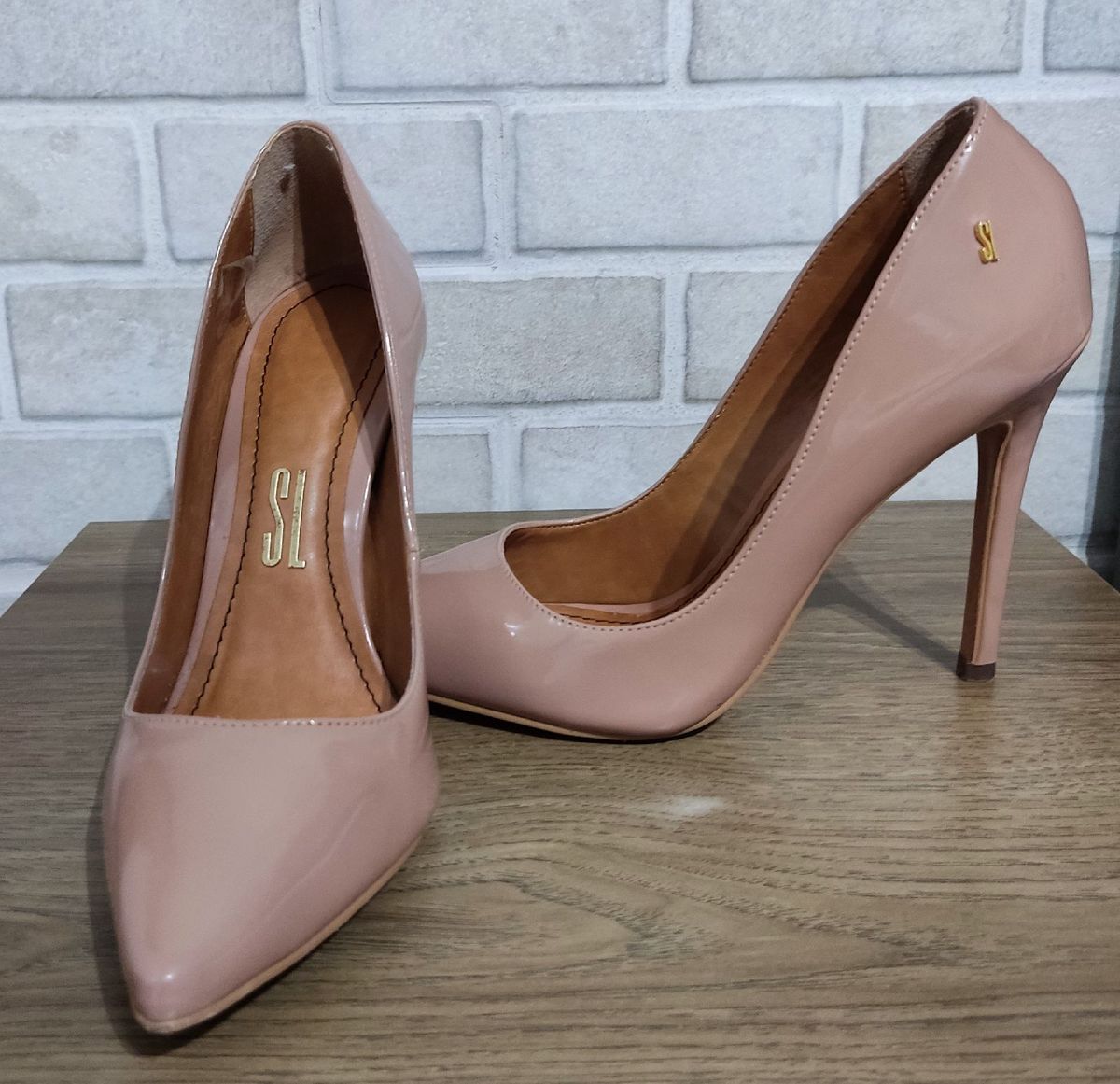 Sapato Scarpin Nude Santa Lolla Sapato Feminino Santa Lolla Nunca