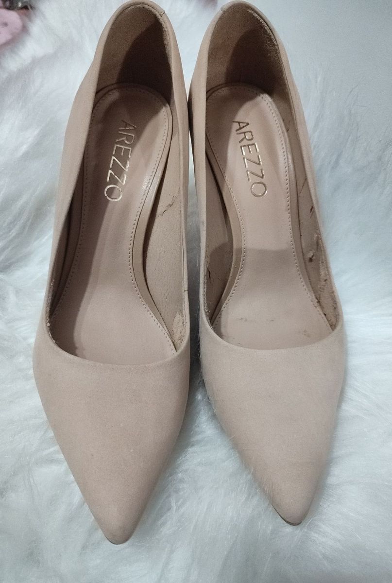 Scarpan Nude Arezzo Sapato Feminino Arezzo Usado 83618632 Enjoei