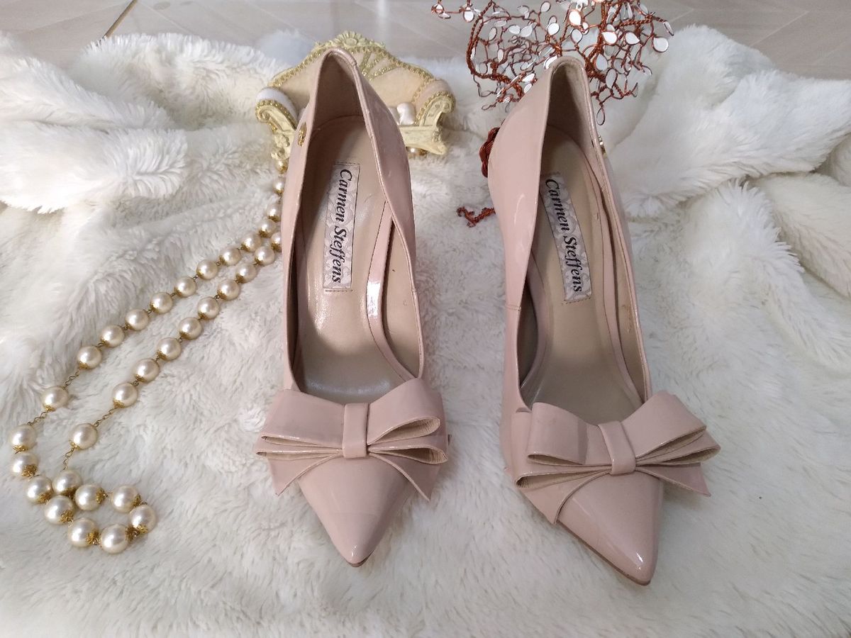 Scarpan Nude Carmen Steffens Sapato Feminino Carmen Steffens Usado