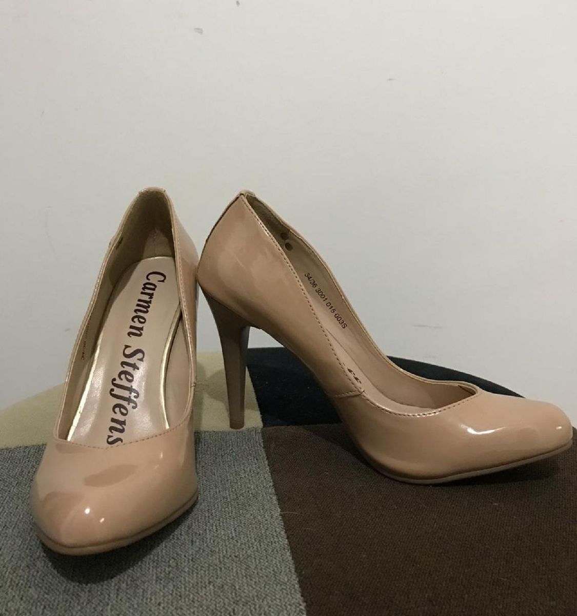 Scarpan Nude Carmen Steffens Sapato Feminino Carmen Steffens Nunca