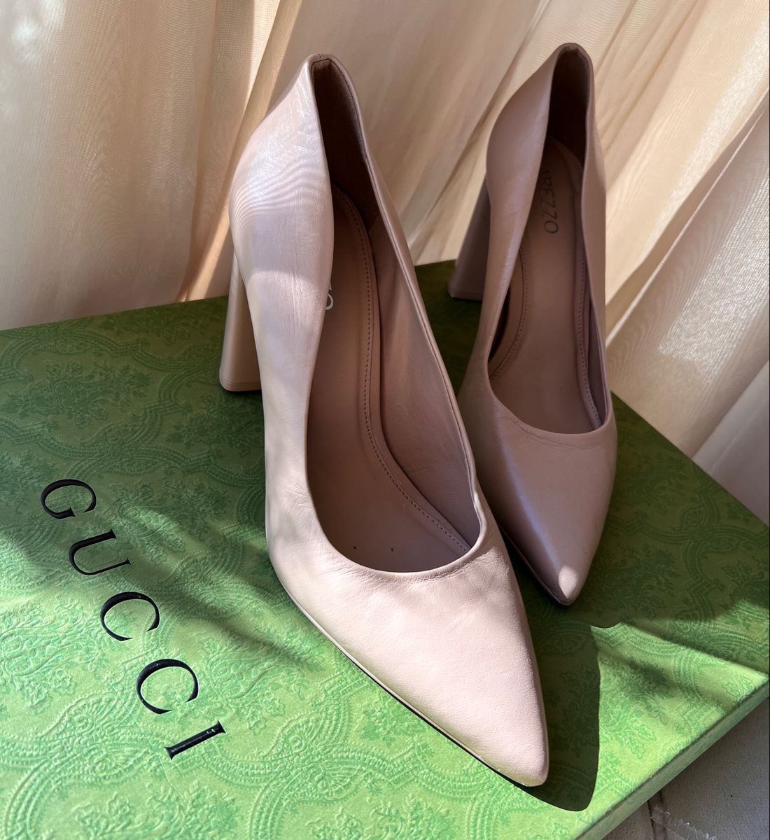 Scarpin Arezzo Nude Sapato Feminino Arezzo Nunca Usado