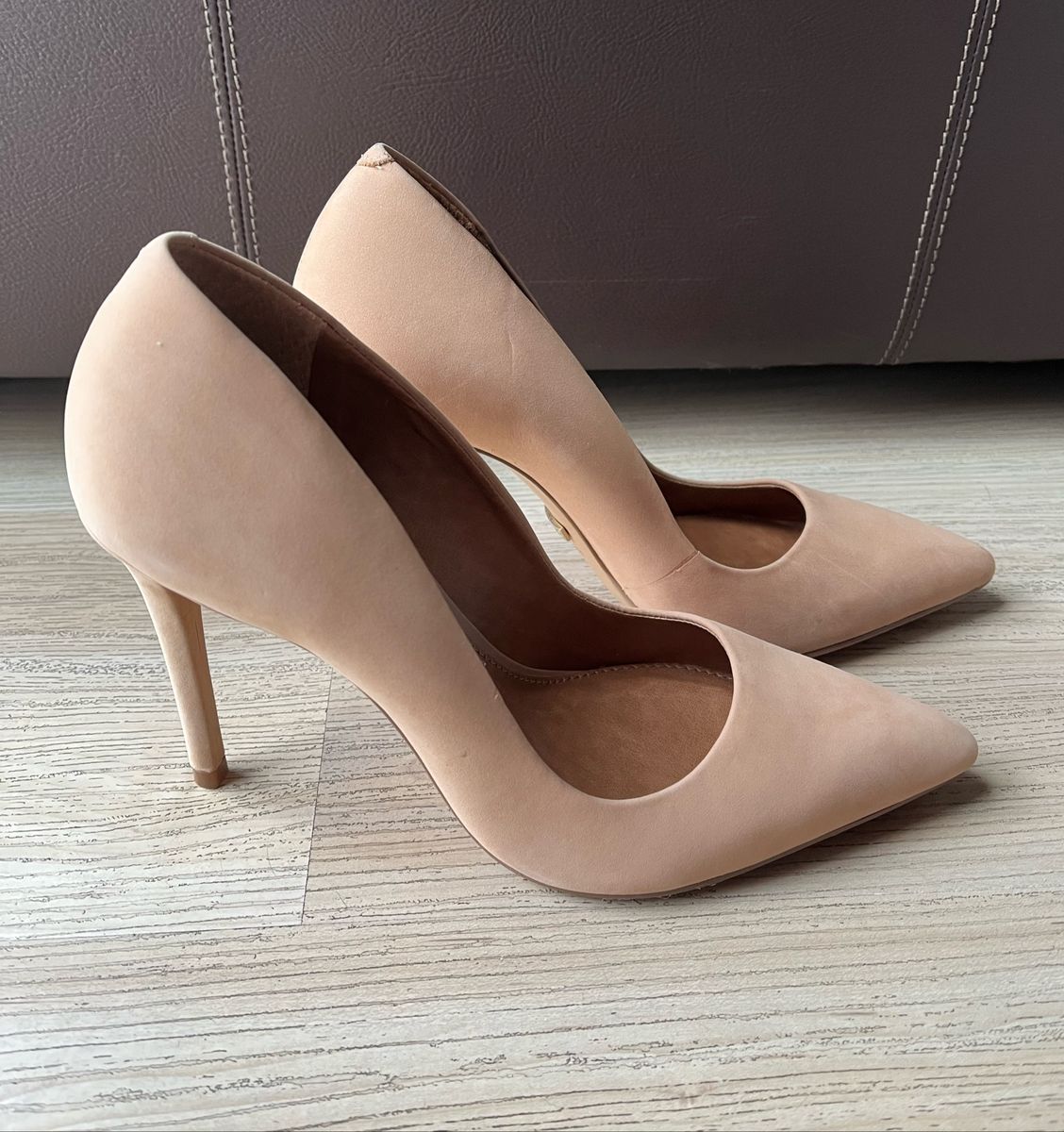 Scarpin Arezzo Nude Novo Sapato Feminino Arezzo Nunca Usado