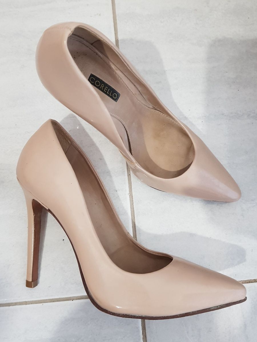 Scarpin Corello Nude Sapato Feminino Corello Usado 35694955 Enjoei