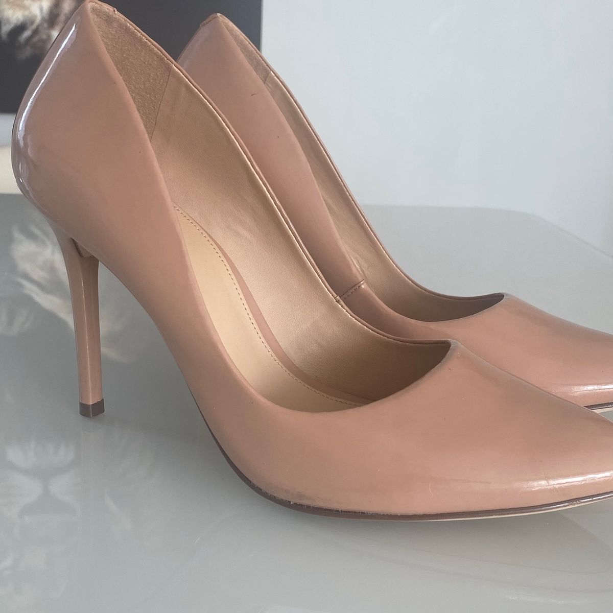 Scarpin Nude Arezzo Sapato Feminino Arezzo Usado 83299313 Enjoei