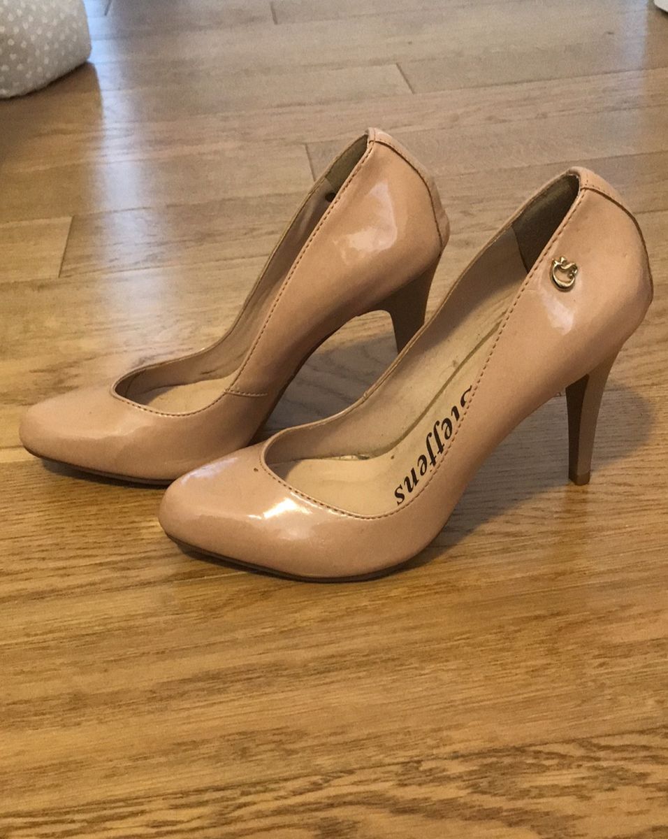 Scarpin Nude Carmem Steffens Sapato Feminino Carmen Steffens Usado