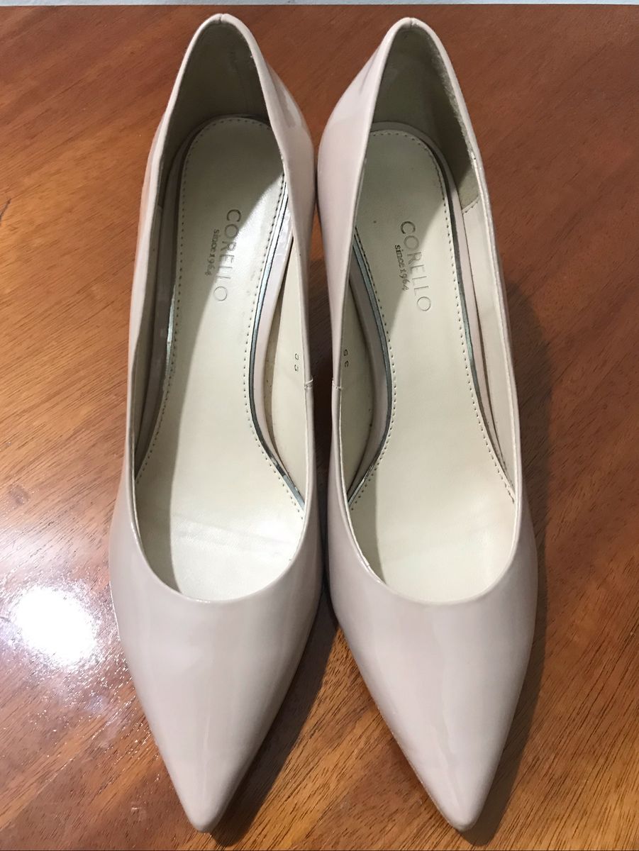 Scarpin Nude Corello Sapato Feminino Corello Usado Enjoei