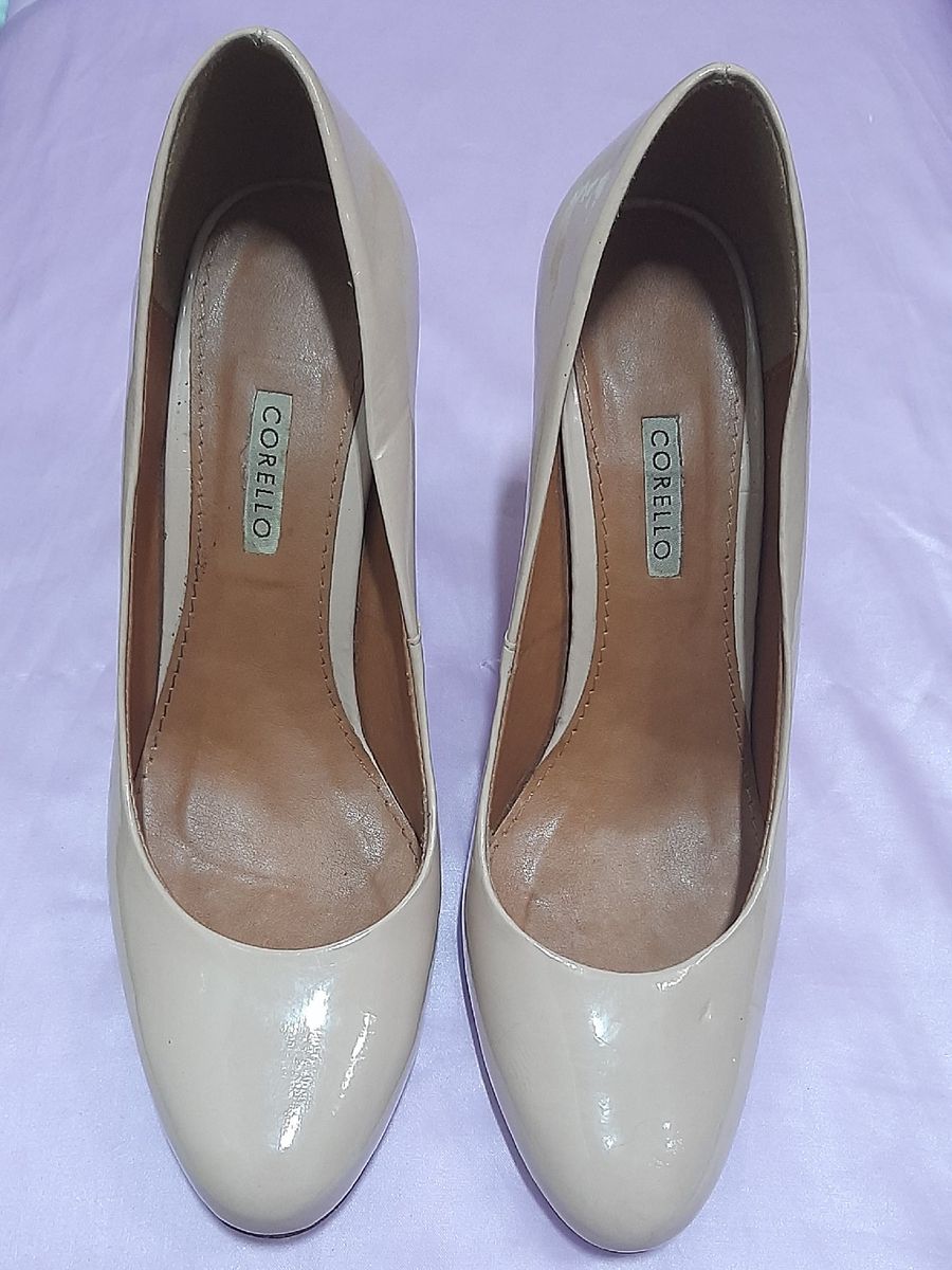 Scarpin Nude Corello Sapato Feminino Corello Usado 59396043 Enjoei