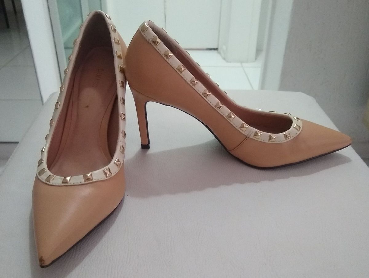 Scarpin Nude Dunes Sapato Feminino Dunes Usado Enjoei