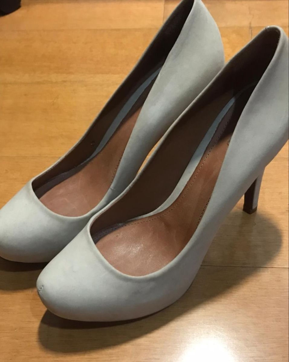 Scarpin Nude Lindo Sch Tz Sapato Feminino Schutz Usado Enjoei