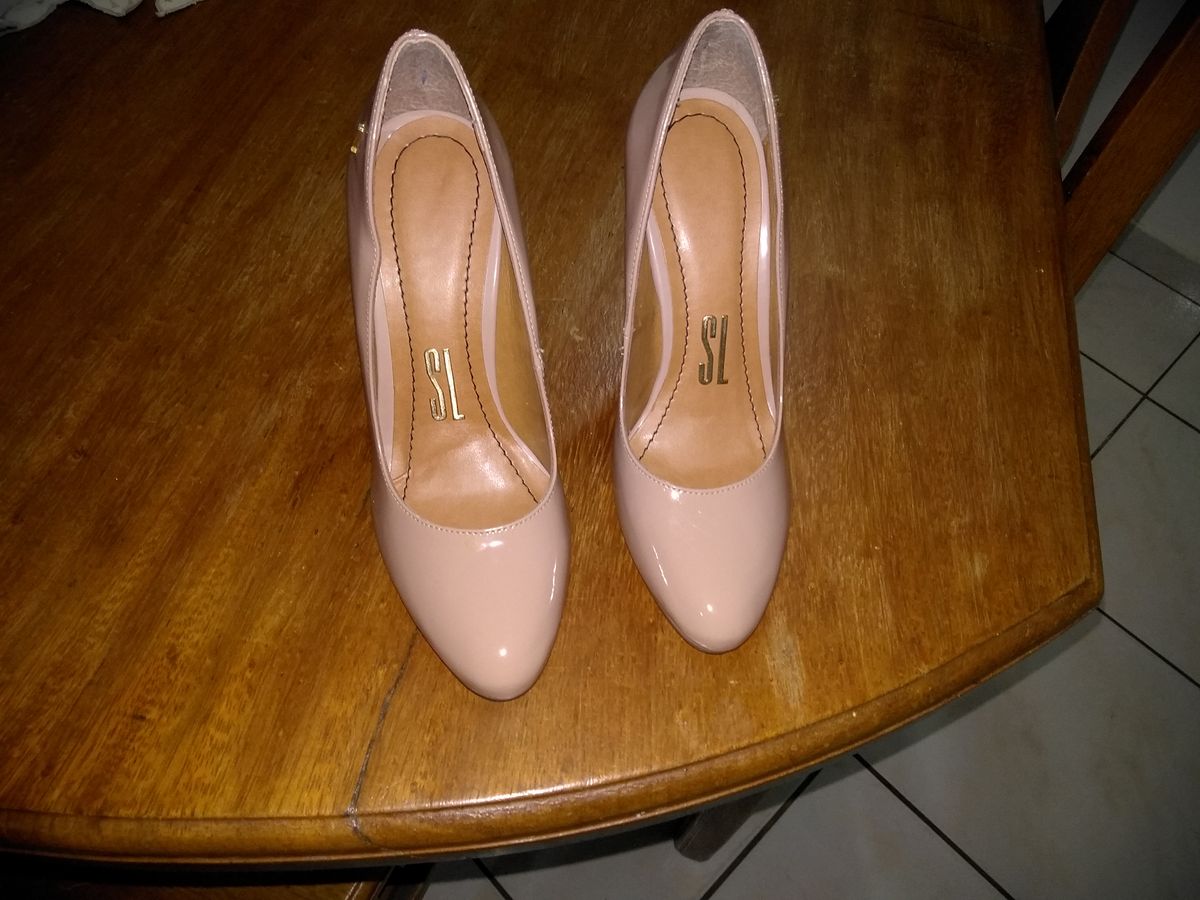 Scarpin Nude Novo Santa Lolla N Mero Sapato Feminino Santa Lolla