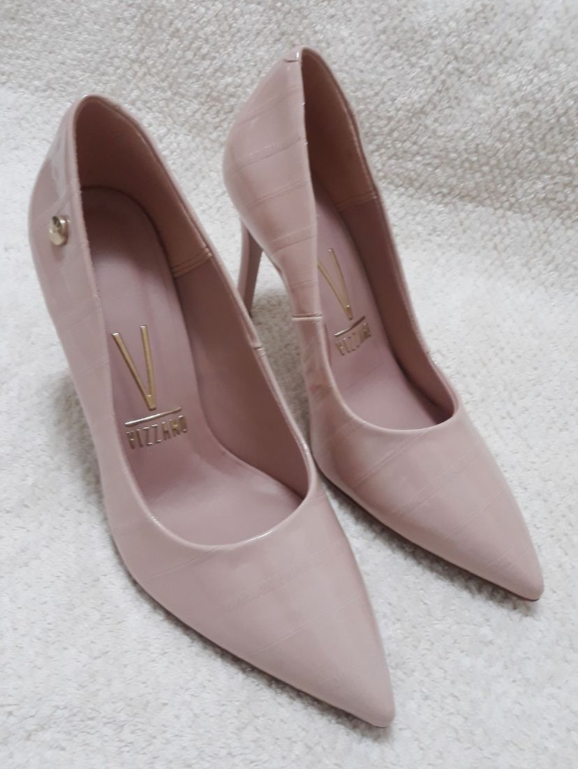 Scarpin Nude Vizzano Sapato Feminino Vizzano Nunca Usado 59964183