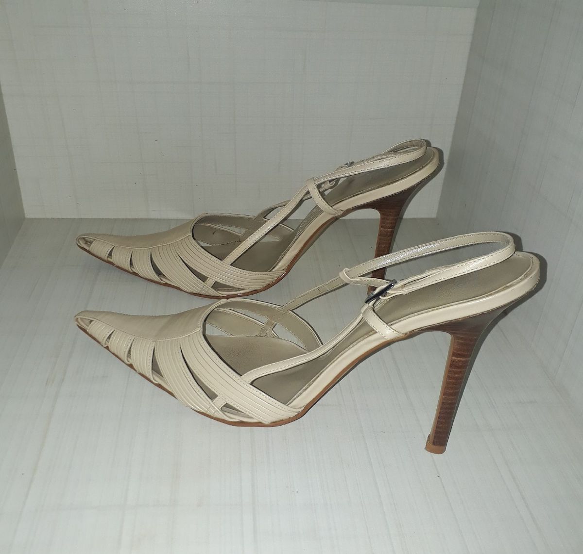 Scarpin Nude Werner Sapato Feminino Werner Usado Enjoei