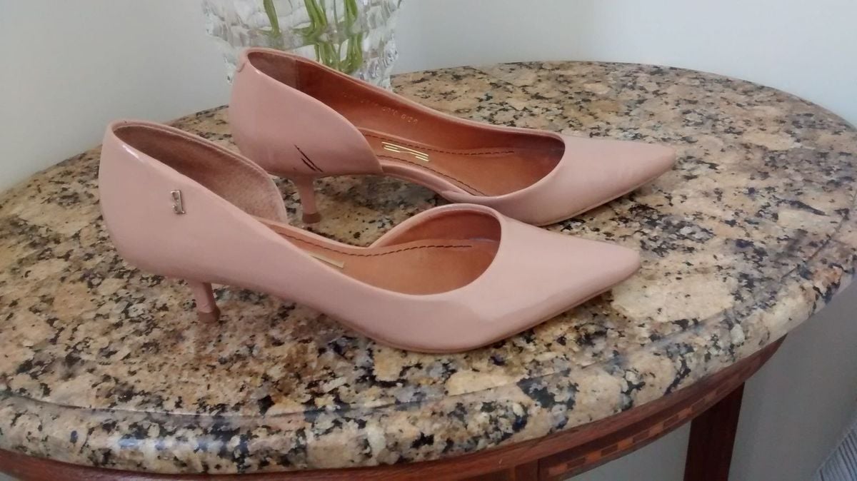 Scarpin Santa Lola Nude Sapato Feminino Santa Lolla Usado