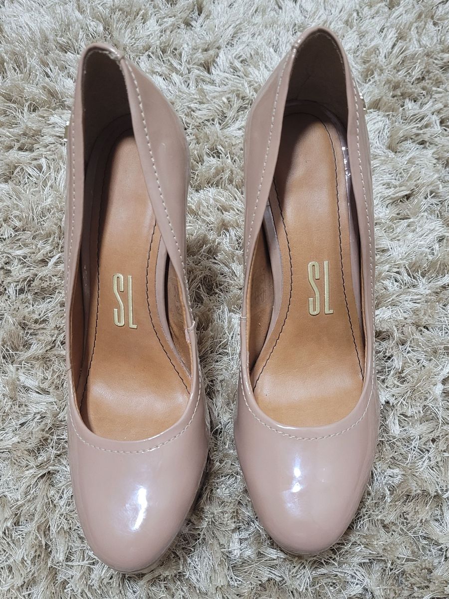 Scarpin Santa Lola Nude Sapato Feminino Santa Lolla Nunca Usado