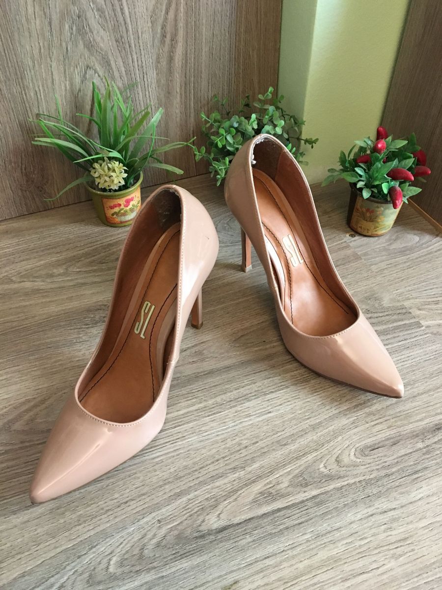 Scarpin Santa Lolla Nude Sapato Feminino Santa Lolla Usado