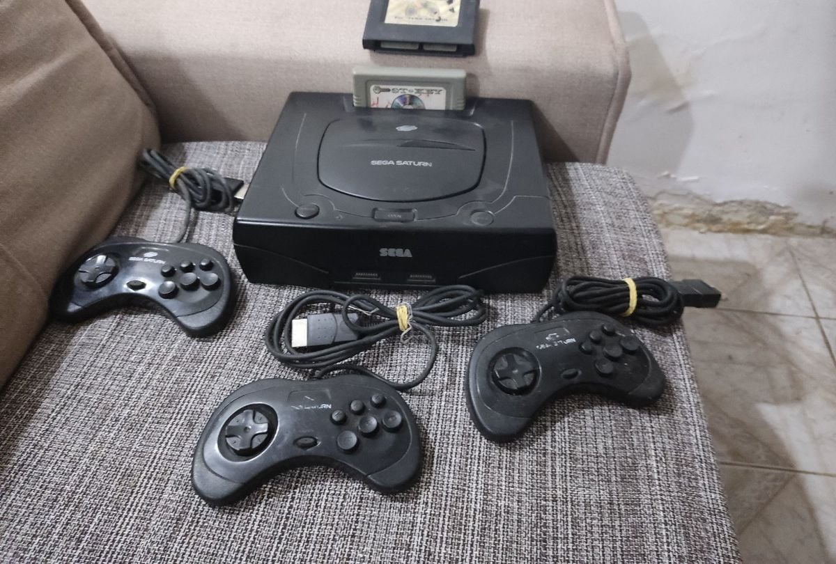 Sega Saturn Console De Videogame Sega Usado Enjoei