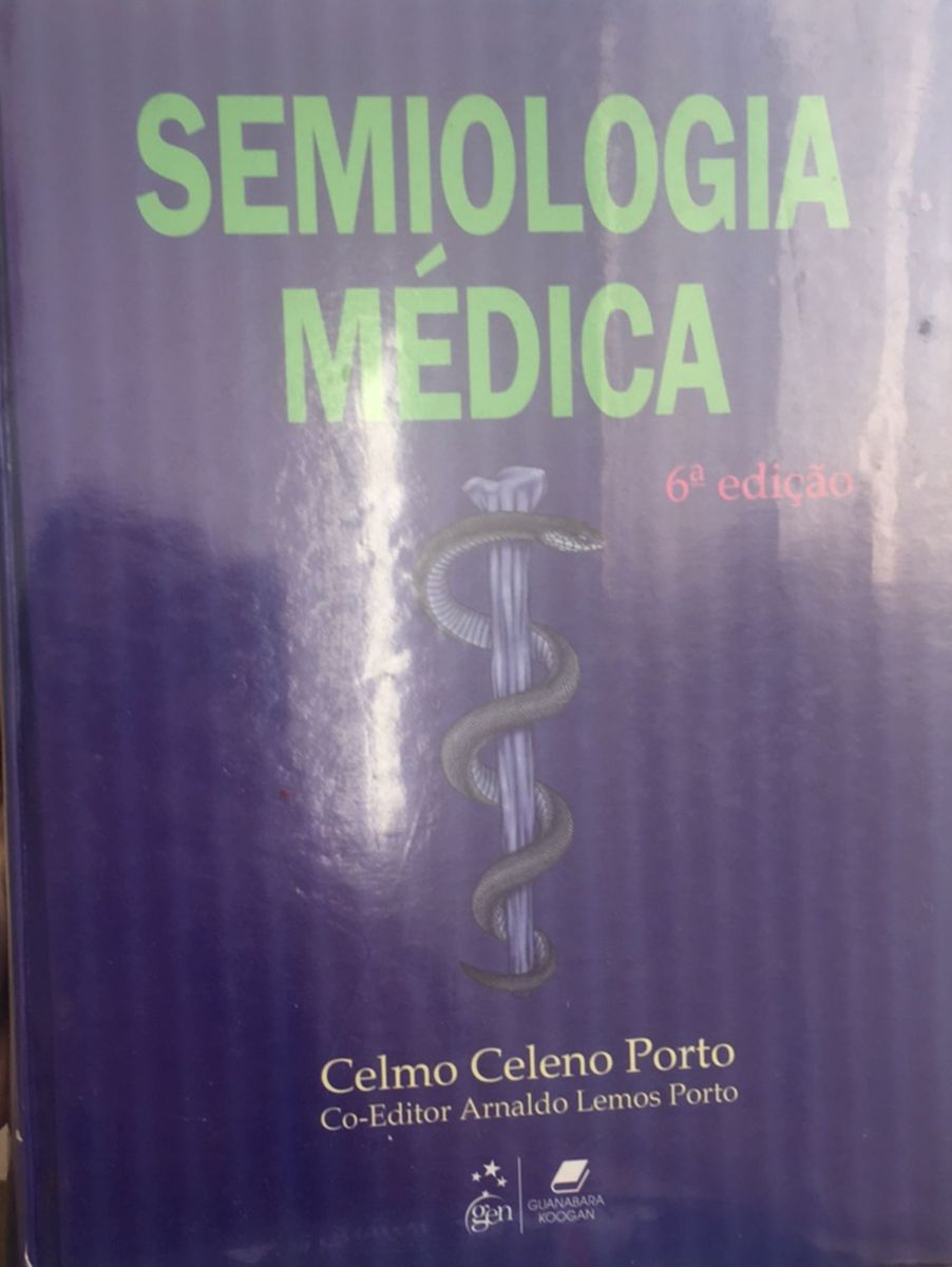 Semiologia M Dica Porto Livro Guanabara Koogan Usado Enjoei