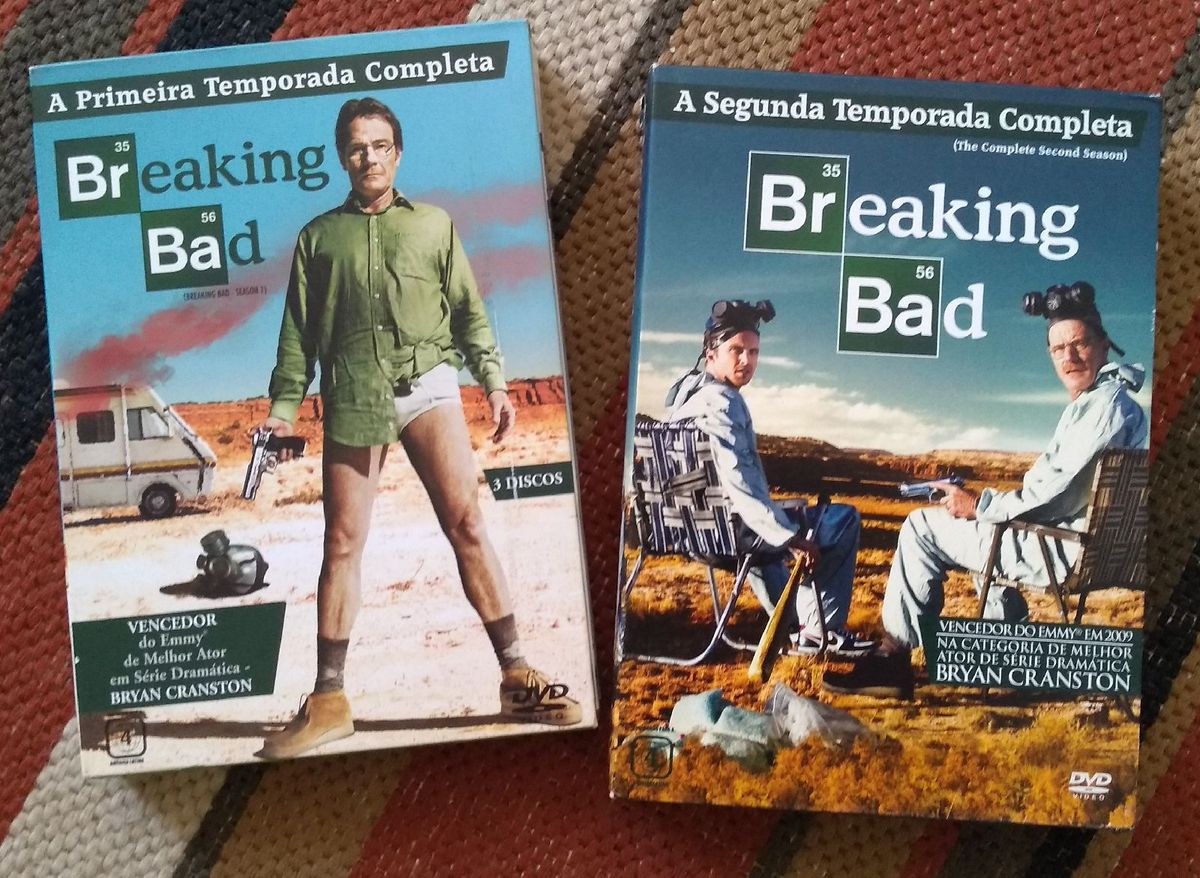 Série Breaking Bad Temporadas 1 e 2 Filme e Série Usado 45462093 enjoei