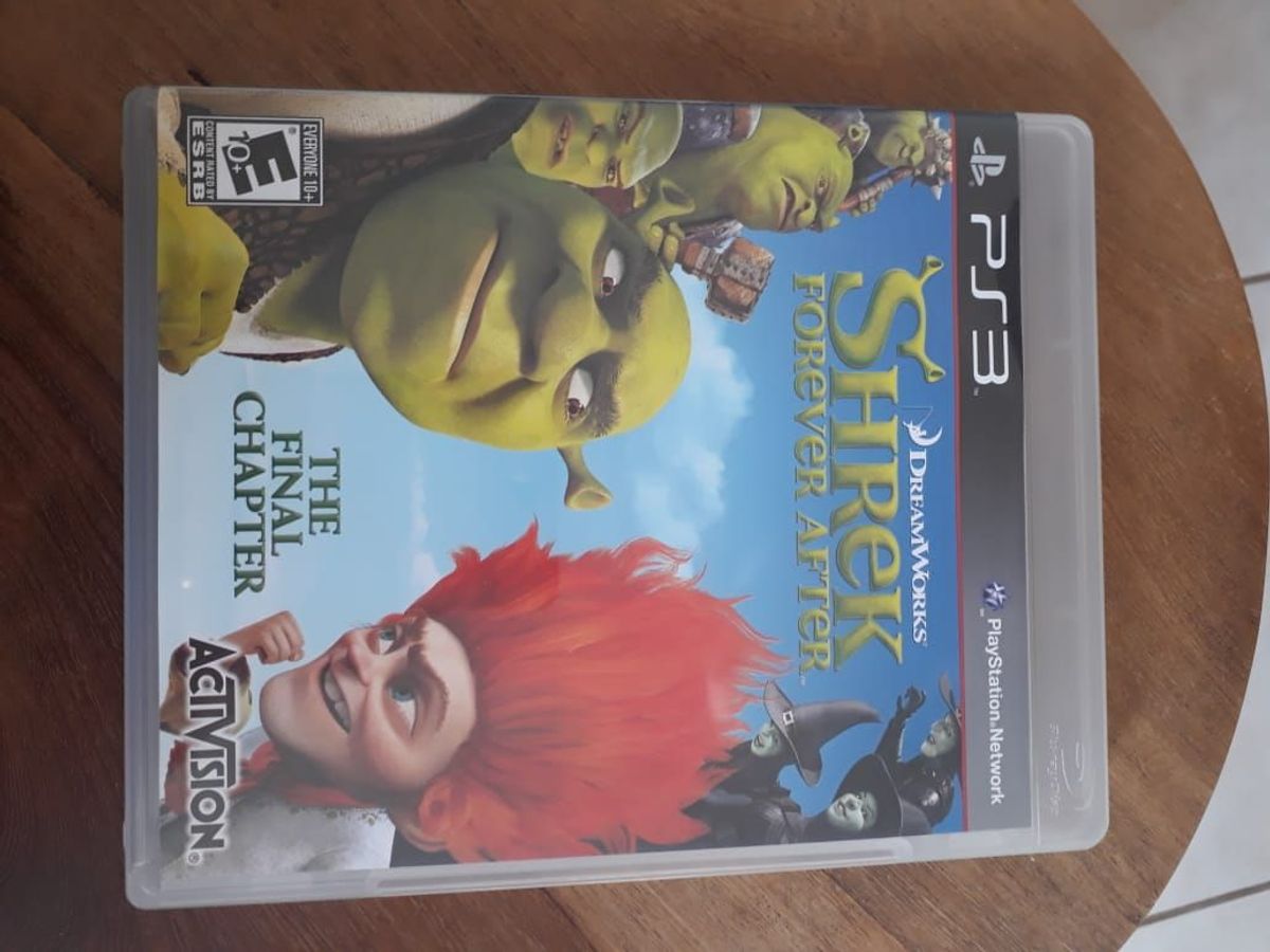 Shrek Forever After Ps3 Playstation 3 Jogo De Videogame Ps3 Usado