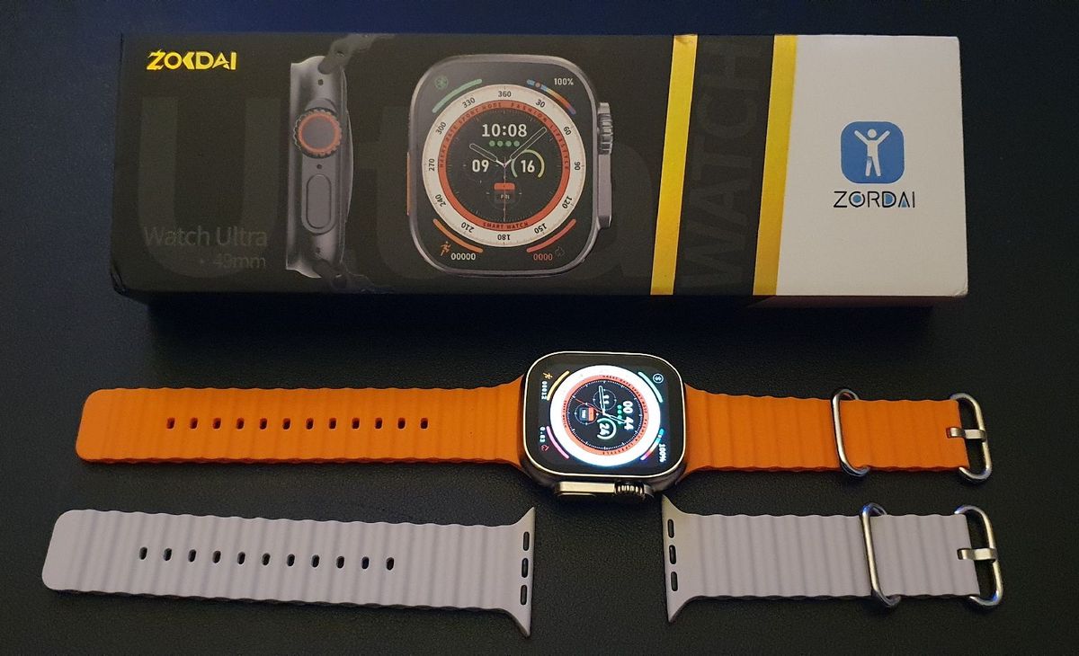 Smartwatch Zd8 Ultra Max 49mm Pulseira Extra Relógio Masculino