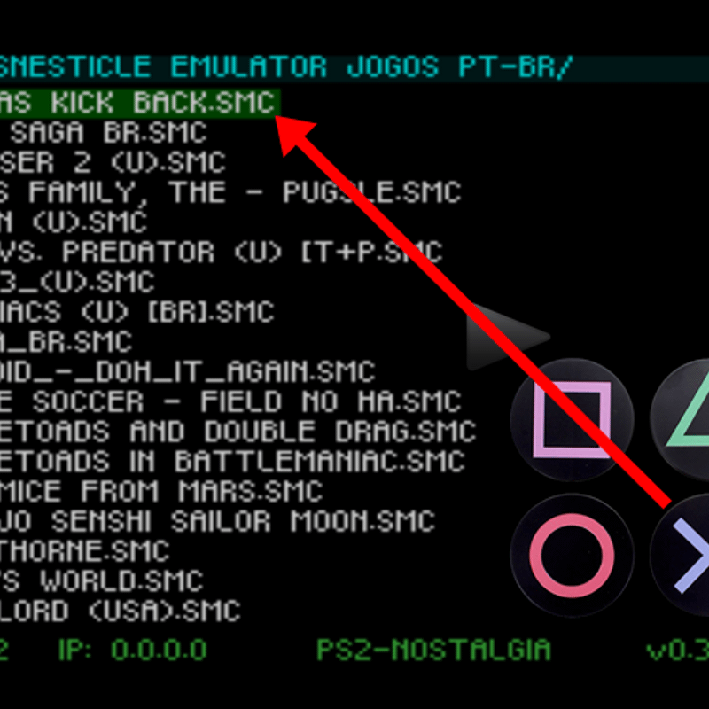 SUPER NINTENDO NO PS2 COMO JOGAR JOGOS DE SNES NO PLAYSTATION 2 Viva