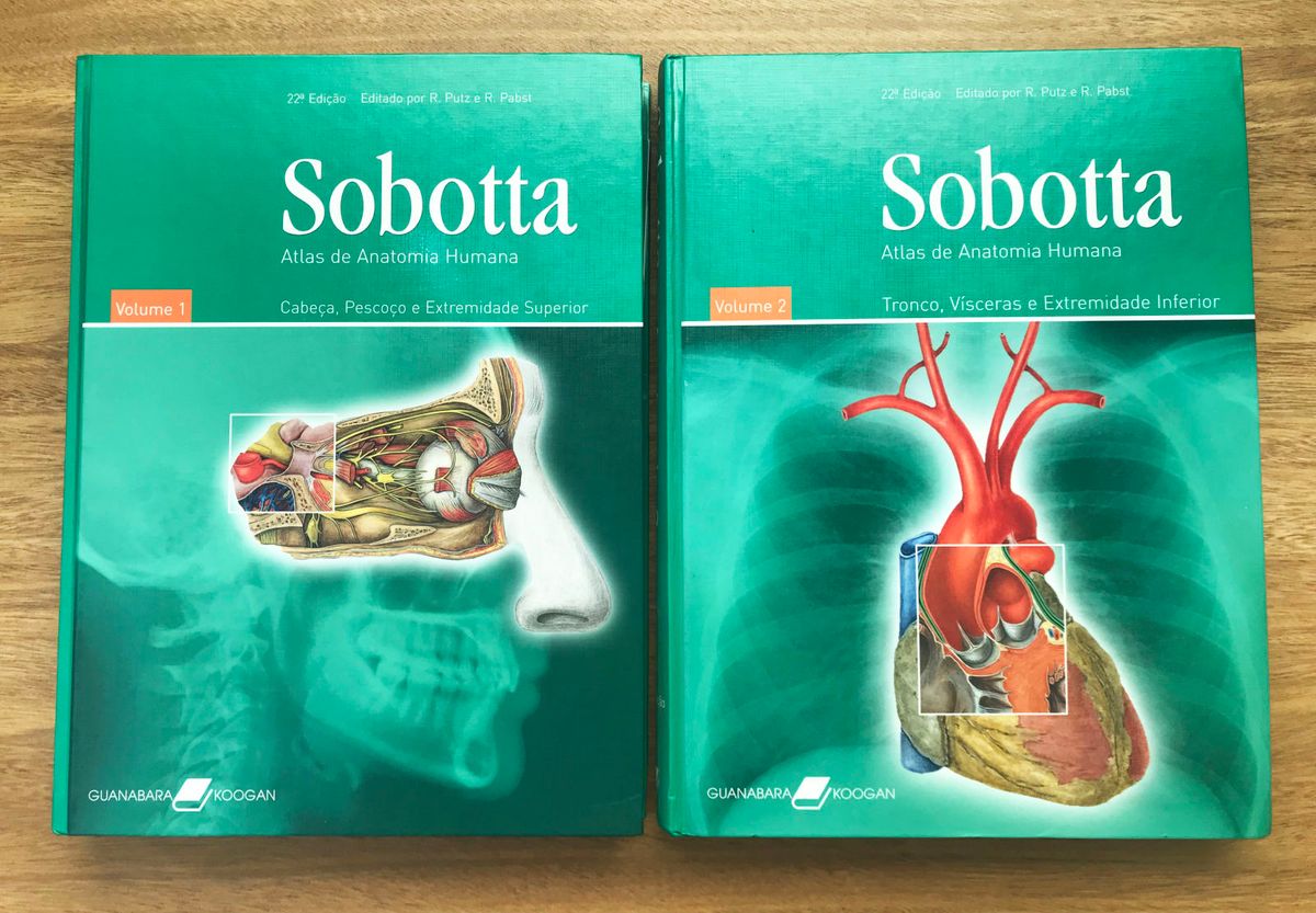 Sobotta Atlas De Anatomia Humana Volumes Livro Guanabara Koogan