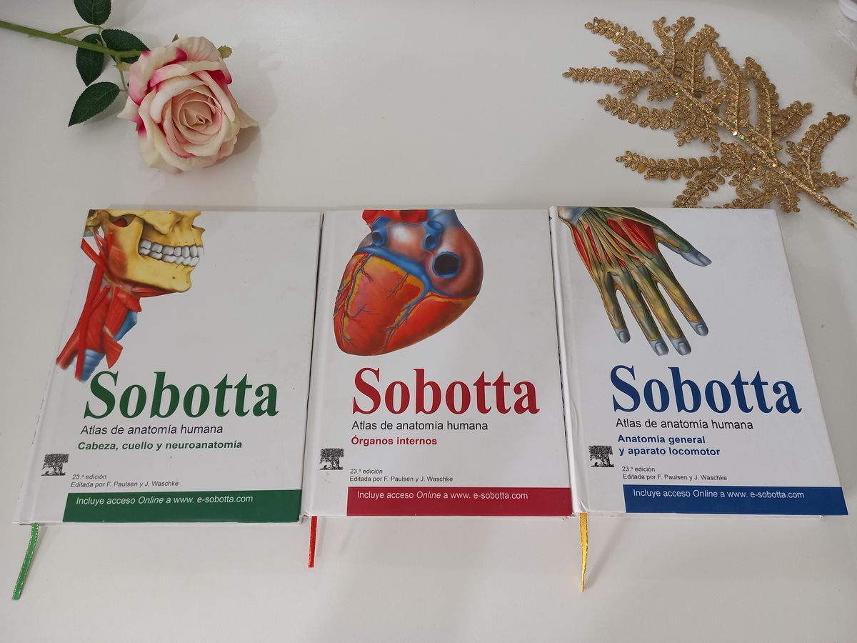 Sobotta Atlas de Anatomia Humana 3 Volumes 23ª Ed Livro