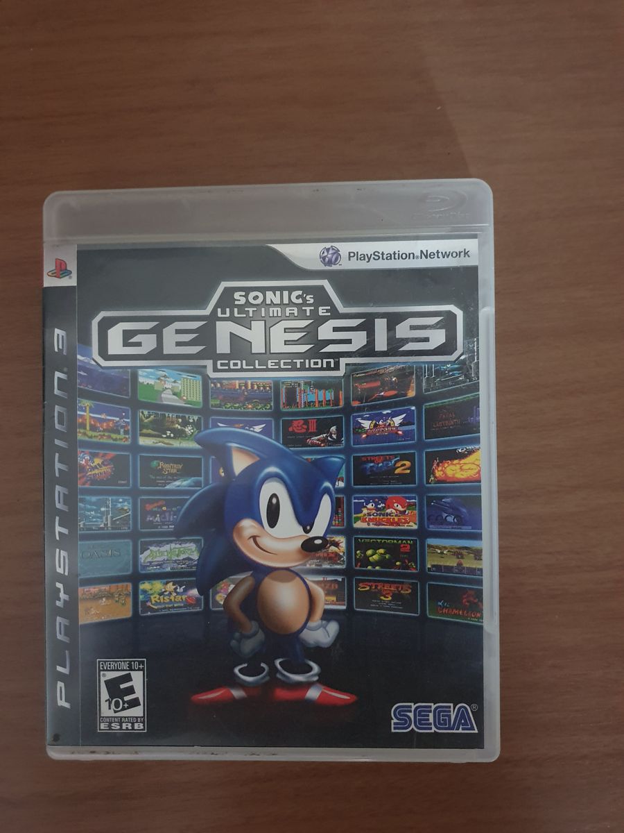 Sonic Ultimate Genesis Collection Jogo De Videogame Sony Usado