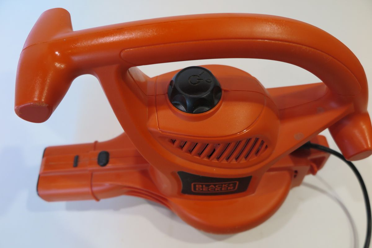 Soprador Aspirador Black Decker Bv El Trico W V M Vel P