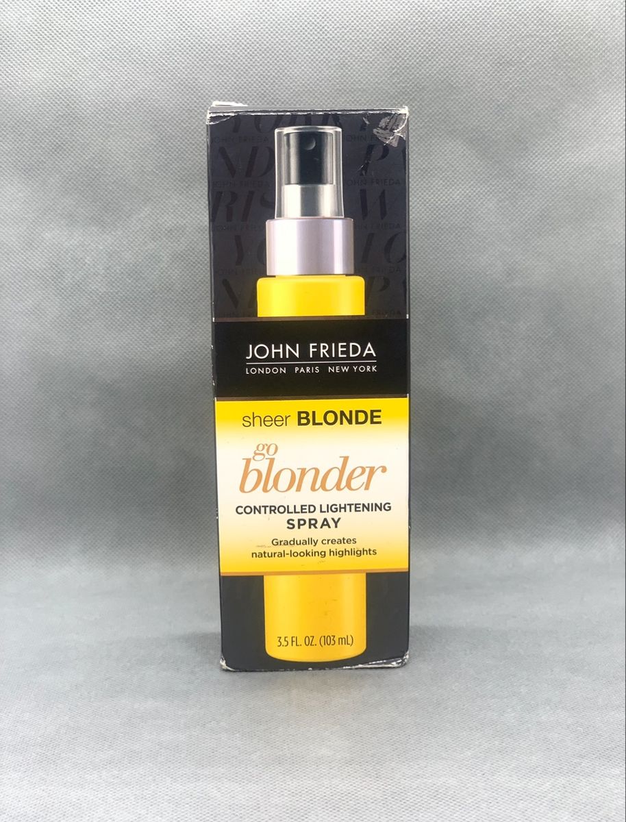 Spray Clareador De Cabelo Sheer Blonde Go Blonder John Frieda Ml