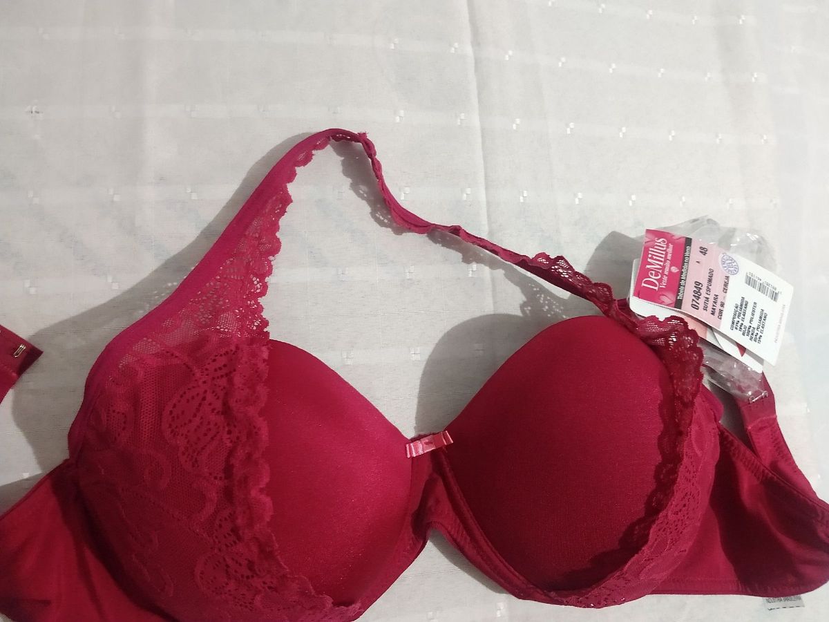 Suti Mayara Demillus Lingerie Feminina Demillus Nunca Usado