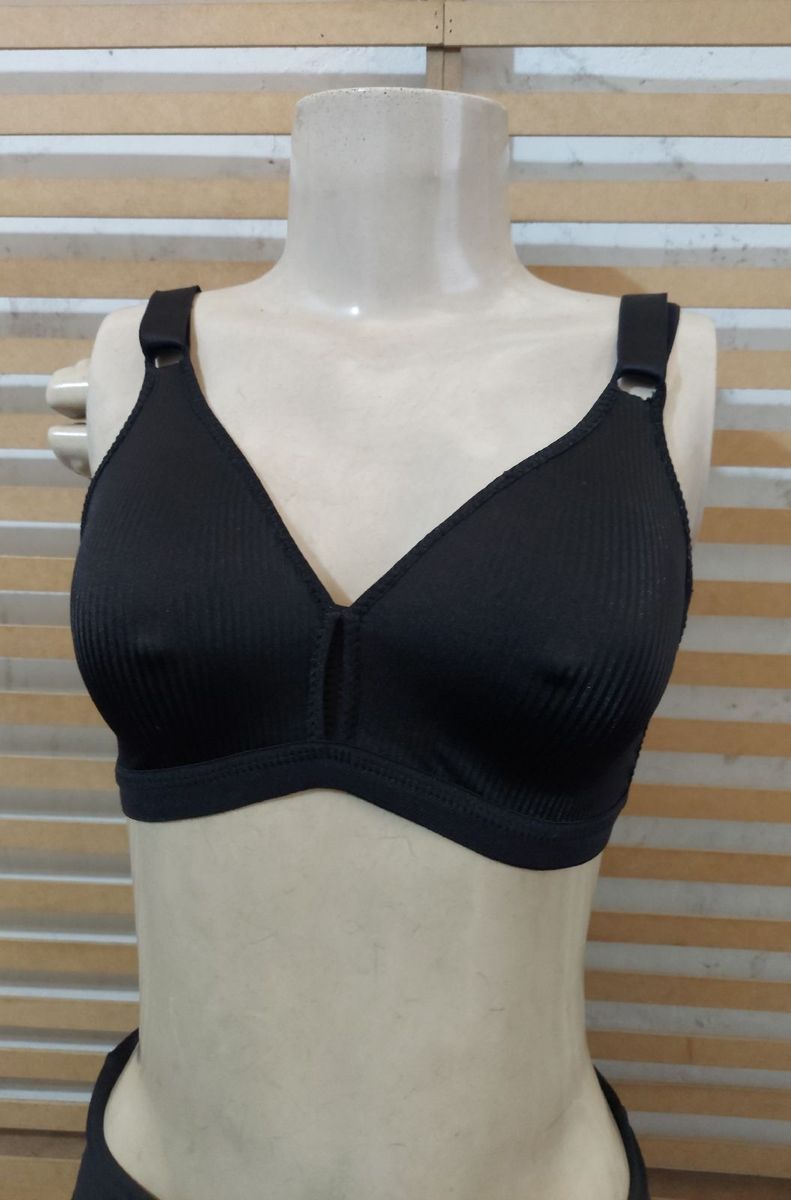 Sutiã Preto Demillus Lingerie Feminina Demillus Nunca Usado 82798806