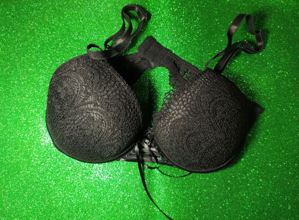 Suti Preto Rendado Lingerie Feminina Radiance Nunca Usado