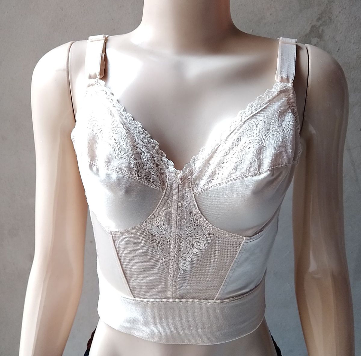 Suti Renda Vintage Lingerie Feminina Demillus Vintage Usado