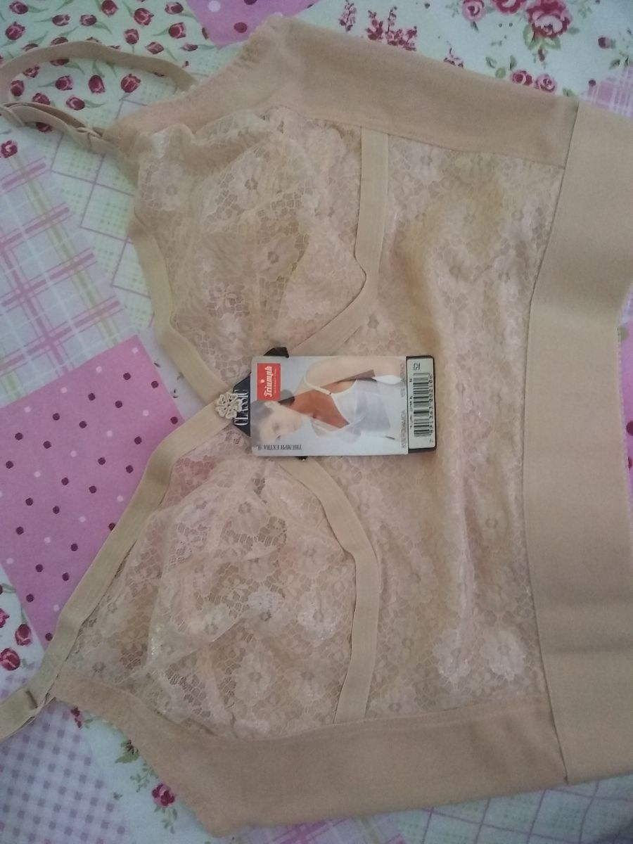 Suti Tipo Busti Nude Renda Lingerie Feminina Triumph Nunca Usado