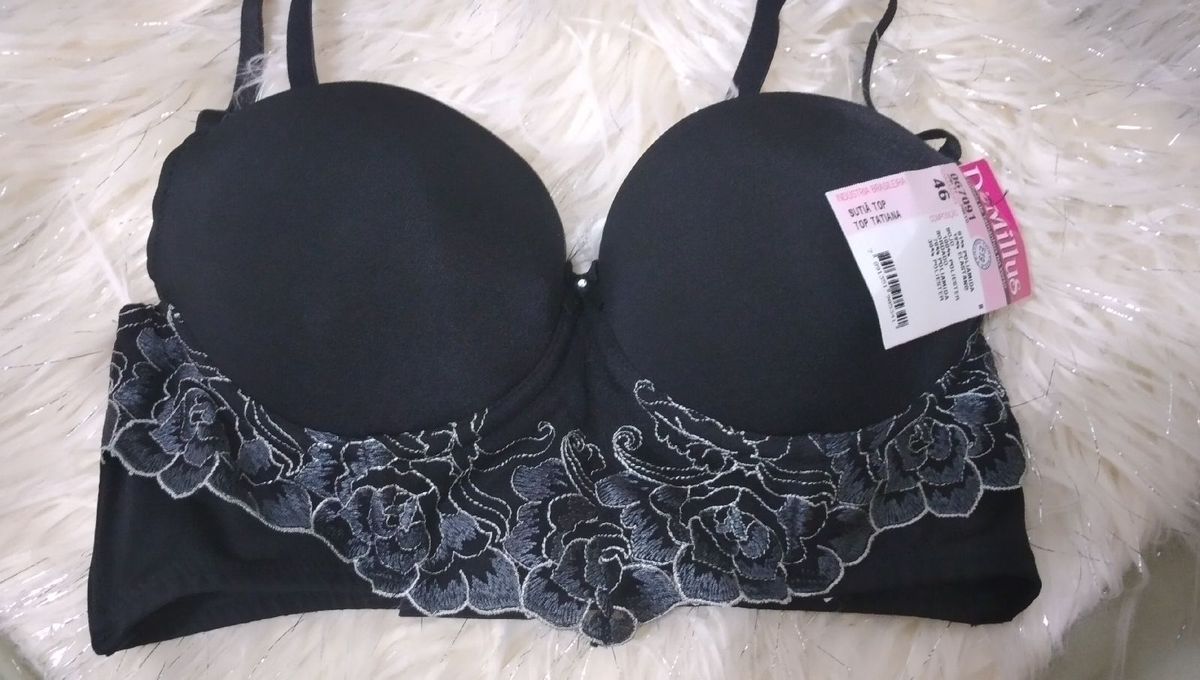 Suti Top Tatiana Demillus Lingerie Feminina Demillus Nunca Usado