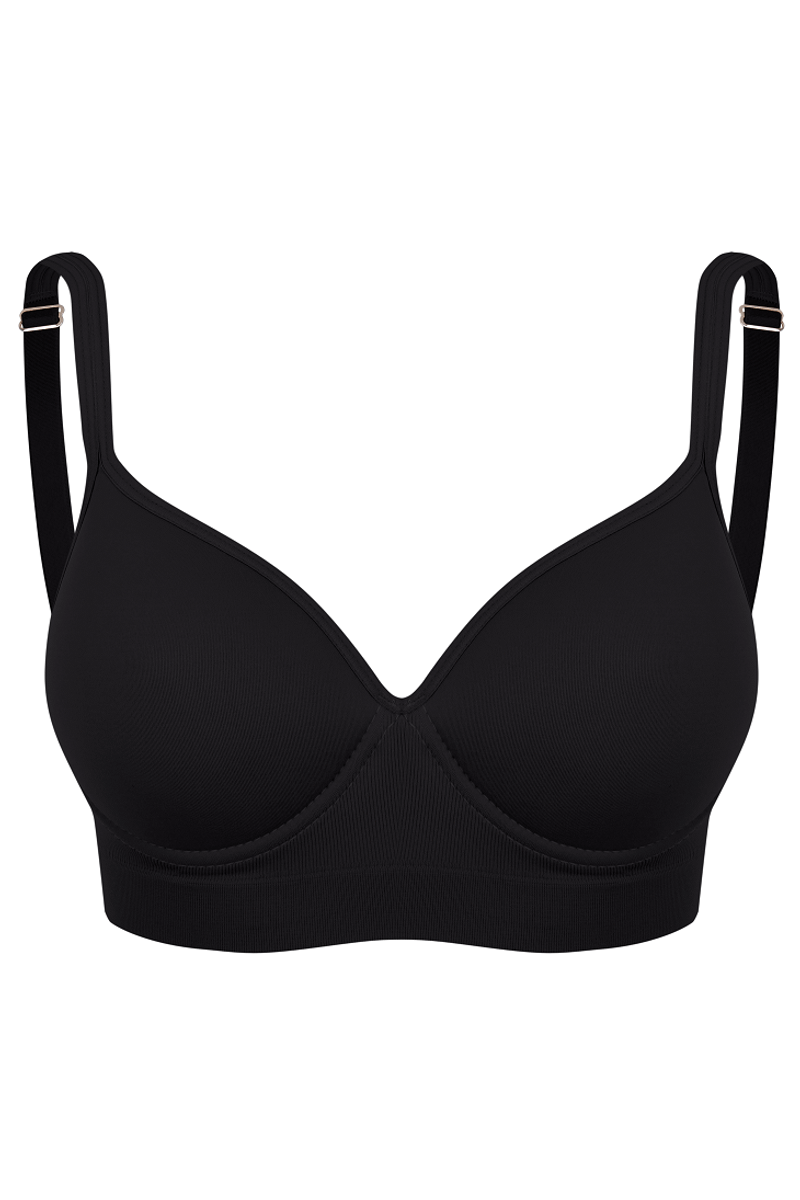 Sutiã Trifil C01925 Bojo Ampla Cobertura 008 preto Lingerie Feminina