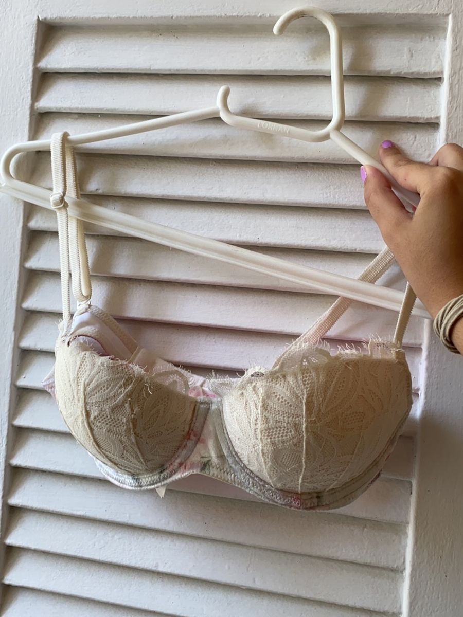 Suti Victoria Secret Branco Lingerie Feminina Victorias Secret Nunca