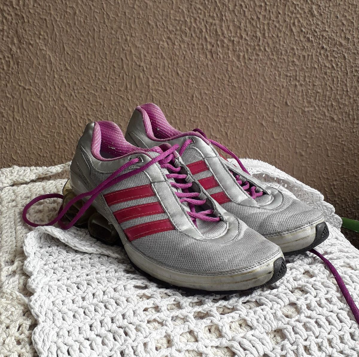 T Nis Adidas Original Bounce T Nis Feminino Adidas Usado