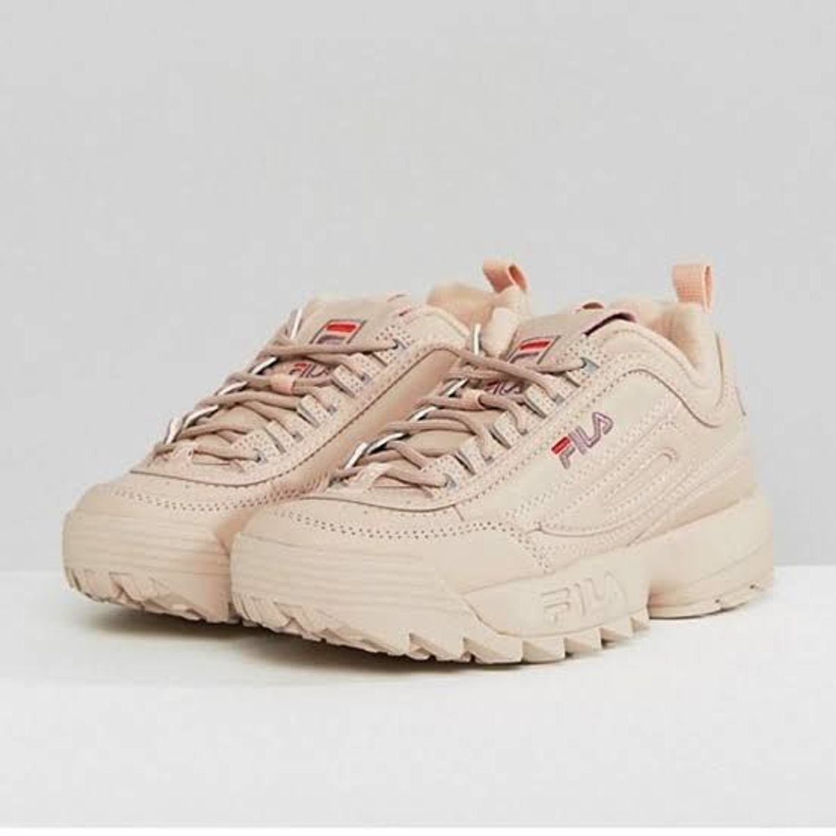 Tenis Fila Disruptor 2 Ideal para Voce Nude 36 Tênis Feminino Fila